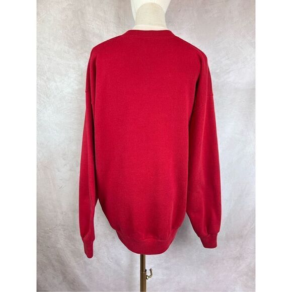 1990s Vintage Fishing Tournament Crewneck Walleye Madness Ohio - Picture 2 of 7